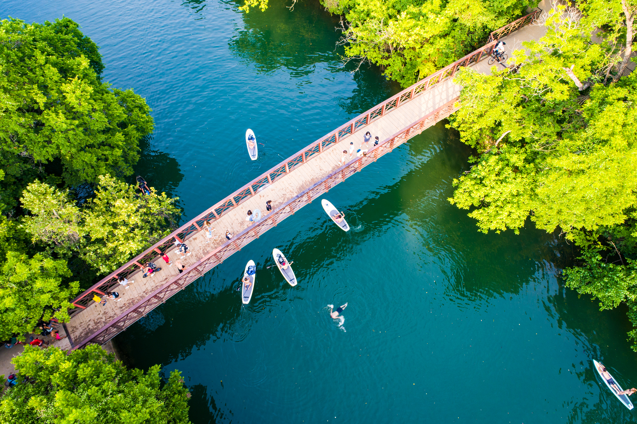 Go Two-Stepping - Relax at Barton Springs